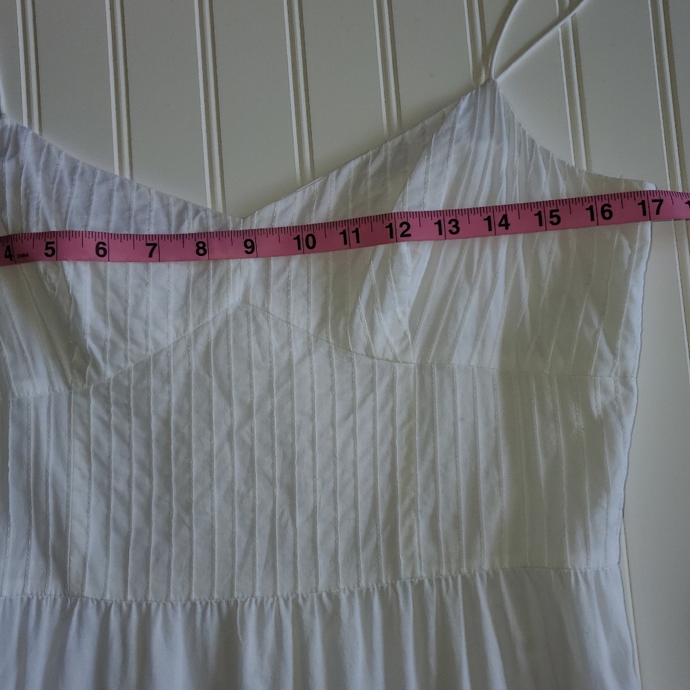 Ann Taylor Loft white dress with spaghetti straps - Picture 13 of 16